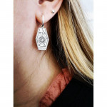 Tarot Cards Earrings Sterling Silver 925